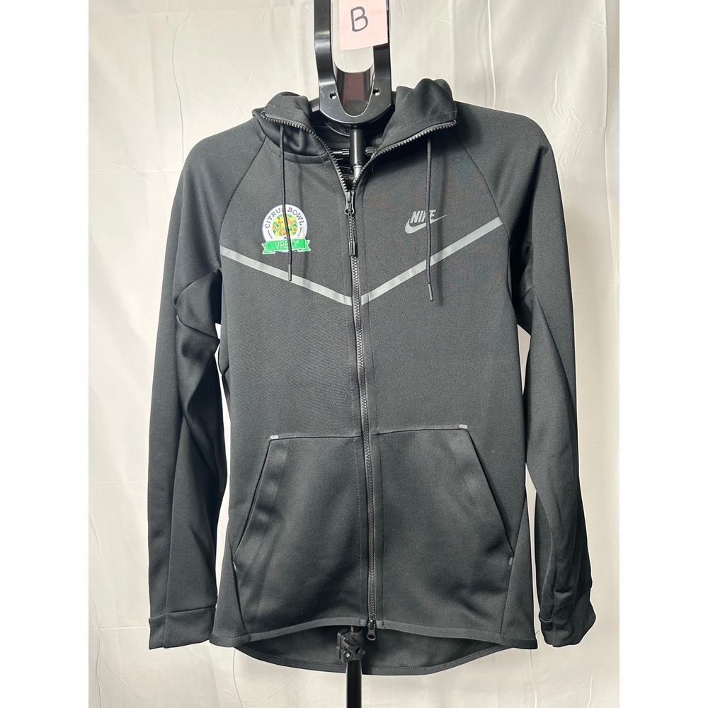 Nike Mens Citrus Bowl VRBO Full Zip Hoodie Black Tech Fleece Style Jacket 2022